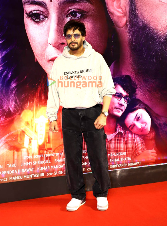 photos ajay devgn saiee manjrekar jimmy sheirgill and shantanu maheshwari snapped at the trailer launch of auron mein kahan dum tha 7
