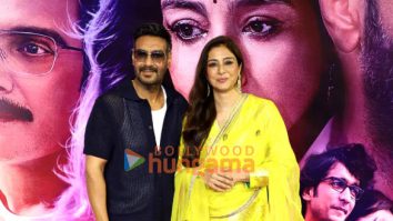Photos: Ajay Devgn, Tabu, Saiee Manjrekar, Jimmy Sheirgill and others snapped at the trailer launch of Auron Mein Kahan Dum Tha