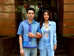 Photos: Gulshan Devaiah and Harleen Sethi snapped at Oberoi Chambers for Bad Cop promotions