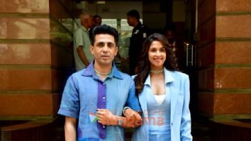 Photos: Gulshan Devaiah and Harleen Sethi snapped at Oberoi Chambers for Bad Cop promotions