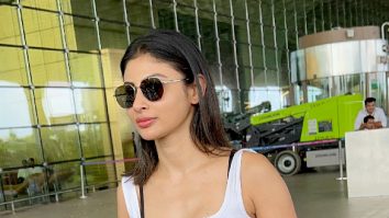 Photos: Kartik Aaryan, Mouni Roy and Rohit Roy snapped at the airport