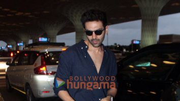 Photos: Kartik Aaryan, Vicky Kaushal, Karan Johar and others snapped at the airport