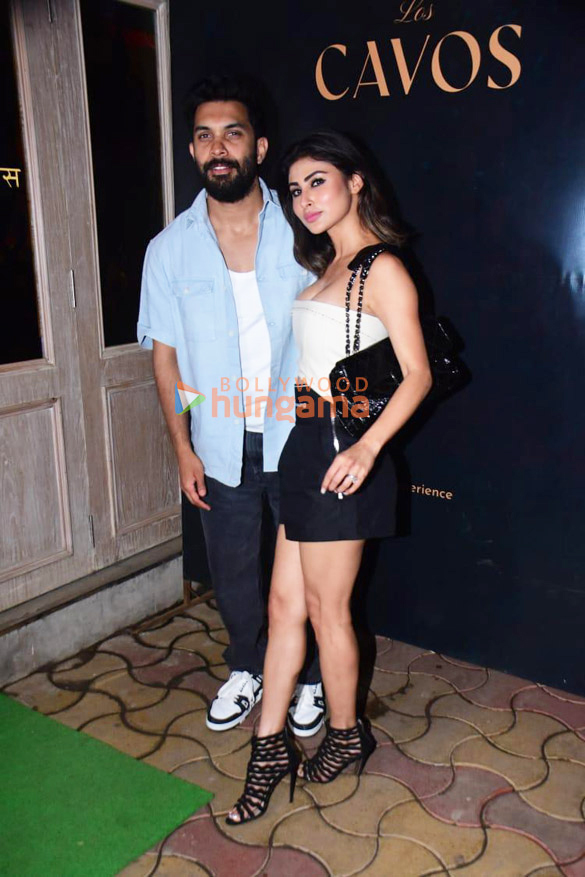 Photos: Mouni Roy and Suraj Nambiar snapped at Los Cavos in Bandra | Parties & Events