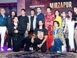 Photos: Pankaj Tripathi, Ali Fazal and team Mirzapur snapped at the trailer launch of season 3 at Taj Lands in Mumbai