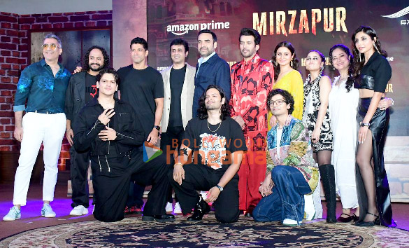 Photos: Pankaj Tripathi, Ali Fazal and team Mirzapur snapped at the trailer launch of season 3 at Taj Lands in Mumbai | Parties & Events