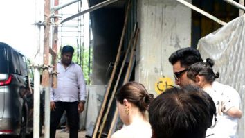 Photos: Ranbir Kapoor, Alia Bhatt snapped with Raha at their new residence in Pali Hill