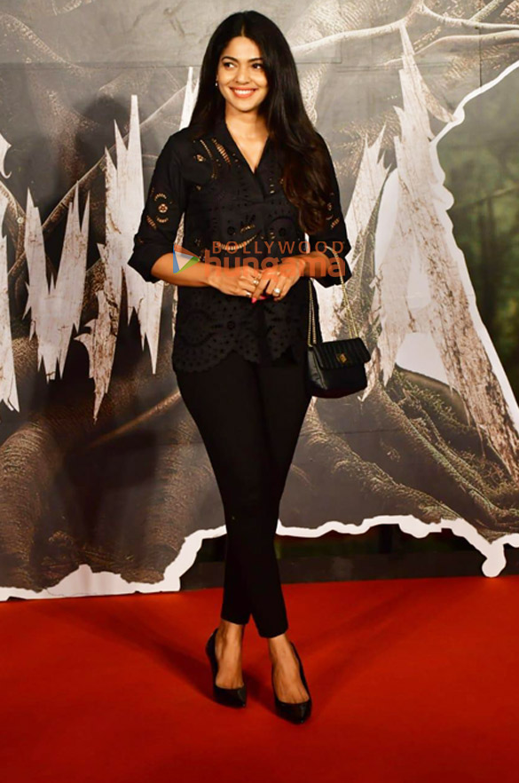 photos shraddha kapoor kriti sanon and others grace the premiere of munjya 17