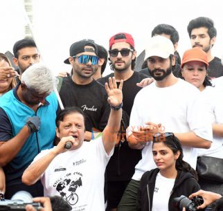 Photos: Sunny Kaushal, Taha Shah Badussha, Aditya Seal and others attend Bhamla Foundation’s Green Ride Cyclothon in Bandra