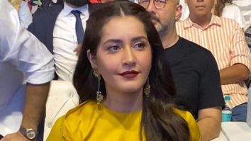 Raashii Khanna attends poster launch of Bhoomi Namaskar anthem hosted by Bhamla Foundation