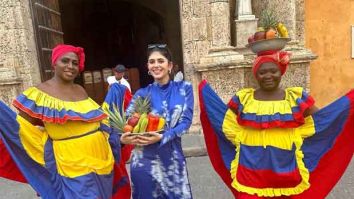 A peek into Sanjana Sanghi’s Colombian vacation featuring art, style, and Cartagena vibes