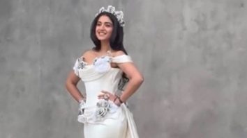 She carries the princess aura! Radhika Merchant in white