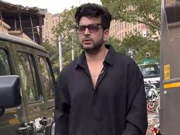 Slaying in all black! Karan Kundrra gets clicked by paps