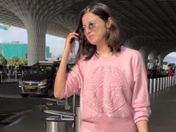 So comfortable! Divya Khossla opts for a comfy airport look
