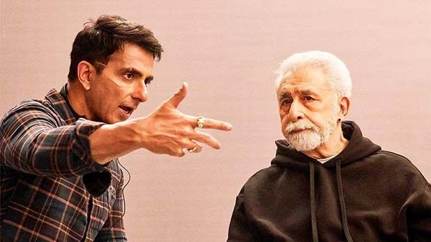 Sonu Sood welcomes Naseeruddin Shah in Fateh cast: “Directing someone I have admired all my life was so special”