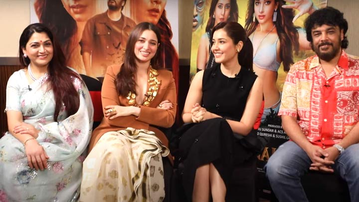 Tamannaah Bhatia: “I am not superstitious anymore”| Raashii Khanna | ACS Sunder | Khushbu Sunder | Aaranmani 4 Tamannaah Bhatia: “I am not superstitious anymore”| Raashii Khanna | ACS Sunder | Khushbu Sunder | Aaranmani 4