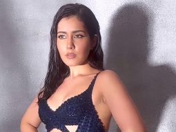 The cut outs elevate Raashii Khanna’s glam look