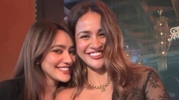 Twinning in black! They are the most good-looking sibling duo for sure, Neha & Aisha Sharma