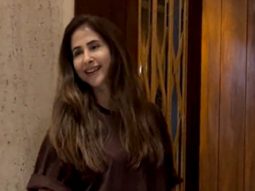 Urmila Matondkar waves at paps as she gets clicked in the city