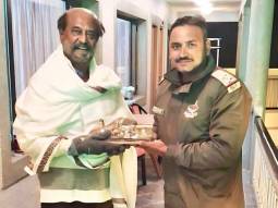 Rajinikanth receives felicitations from Uttarakhand police as he visits Kedarnath and Badrinath