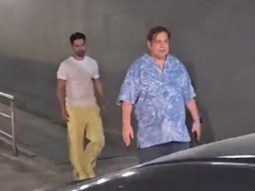 Varun Dhawan & David Dhawan get clicked by paps as they leave hospital