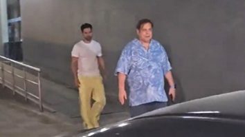 Varun Dhawan & David Dhawan get clicked by paps as they leave hospital
