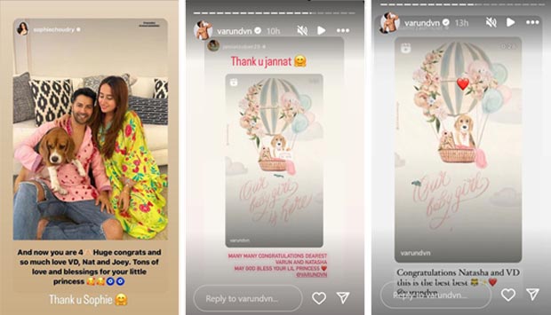 Varun Dhawan receives heartfelt congratulatory messages from Sidharth Malhotra, Kiara Advani, Arjun Kapoor, Anushka Sharma, and others