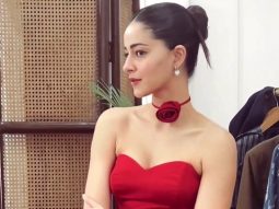 It’s the red season! Ananya Panday’s rosy outfit