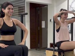 Workout buddies! Ananya Panday & Khushi Kapoor in the gym