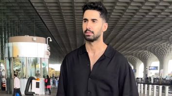 Too hot to handle! Lakshya looks absolutely fire in black at the airport