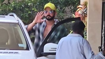 Zaheer Iqbal waves at paps as he gets clicked prior to wedding rituals