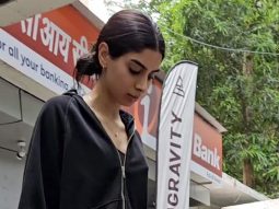 Khushi Kapoor nails her all black outfit as she gets papped in the city
