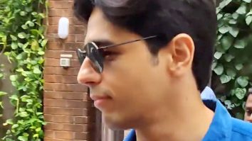 Sidharth Malhotra looks dapper in this blue shirt and glasses