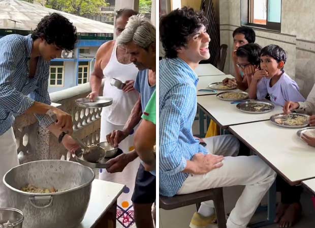 Abhay Verma celebrates Munjya's Rs. 100 crore box office success with orphaned kids, see video