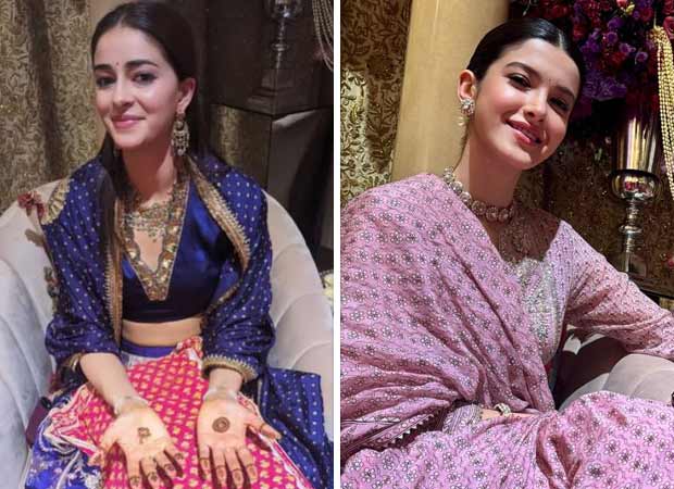 Ananya Panday and her BFF Shanaya Kapoor share all about their ‘Mehendi’ love as they attend the wedding festivities of Anant Ambani and Radhika Merchant 