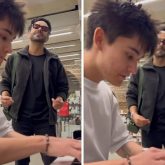 Aparshakti Khurana runs into a French pianist Thibault Maurin in London, recreates 'Zaroor' with him, watch