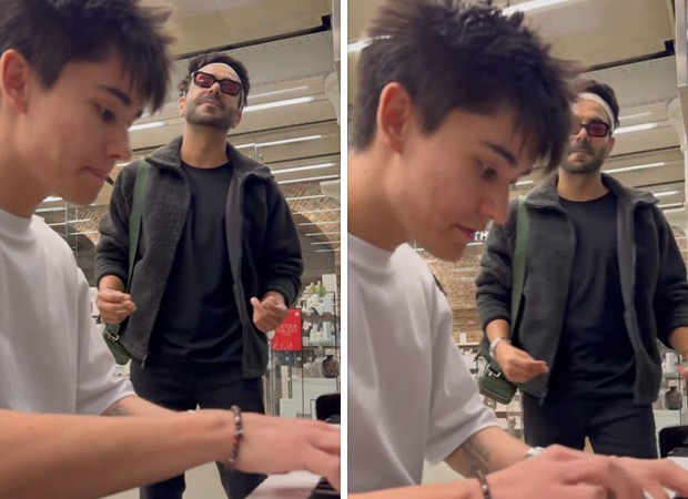 Aparshakti Khurana runs into a French pianist Thibault Maurin in London, recreates ‘Zaroor’ with him, watch : Bollywood News