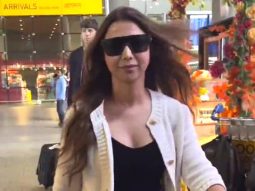 Arbaaz Khan & Sshura Khan walk hand in hand as they get clicked at the airport