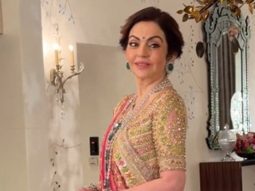Bling Bling! Nita Ambani is ready for Anant & Radhika’s Sangeet in her diamond embellished outfit
