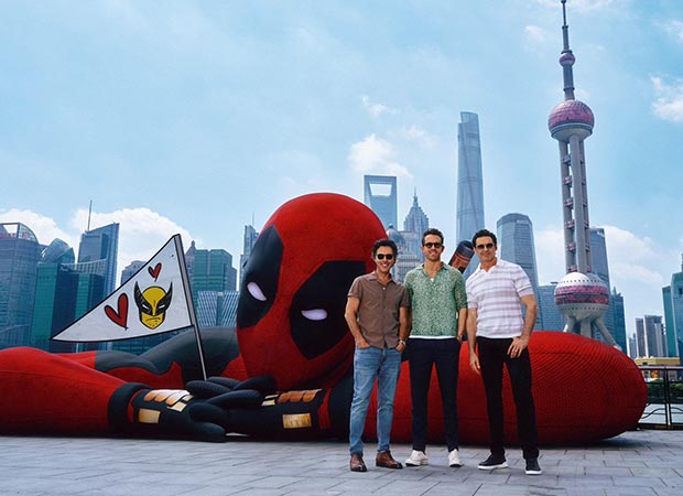 Deadpool & Wolverine: Global press tour begins at Shanghai with Hugh Jackman, Ryan Reynolds, and director Shawn Levy