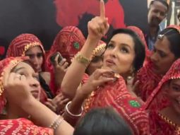 Find the real Stree! Shraddha Kapoor is all set in a red saree for trailer launch