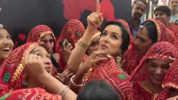 Find the real Stree! Shraddha Kapoor is all set in a red saree for trailer launch