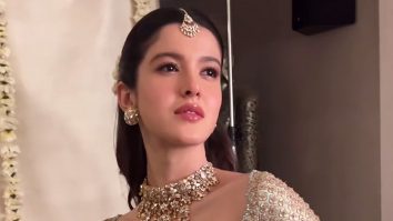 Haldi ready in mint green lehenga! Shanaya Kapoor