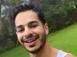 How cute does Ishaan Khatter look while enjoying the rains