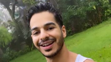 How cute does Ishaan Khatter look while enjoying the rains