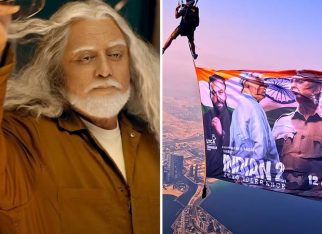 Indian 2 conquers Dubai skies; Kamal Haasan’s poster unveiled 13,000 feet above Palm Jumeirah, watch