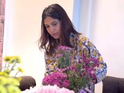 It was a floral birthday indeed! Bhumi Pednekar received tons of flowers