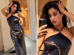 Janhvi Kapoor’s dazzles in Ralph Lauren’s dark blue gown on the Red Carpet