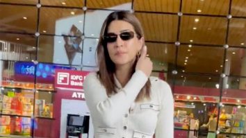 Kriti Sanon elevates airport fashion to another level!