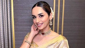 Manushi Chhillar’s elegant look at Anant Ambani-Radhika Merchant’s wedding function