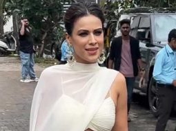 Nia Sharma raises the glamour quotient in this beautiful white outfit
